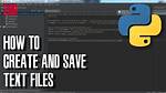 Python Save to File