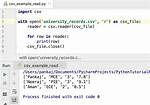 Python: Searching Csv and Return Entire Row