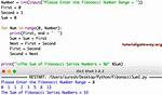 Python Sequence of Numbers