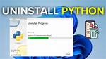 Python Setup. Py Uninstall