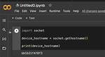 Python Socket. Gethostname