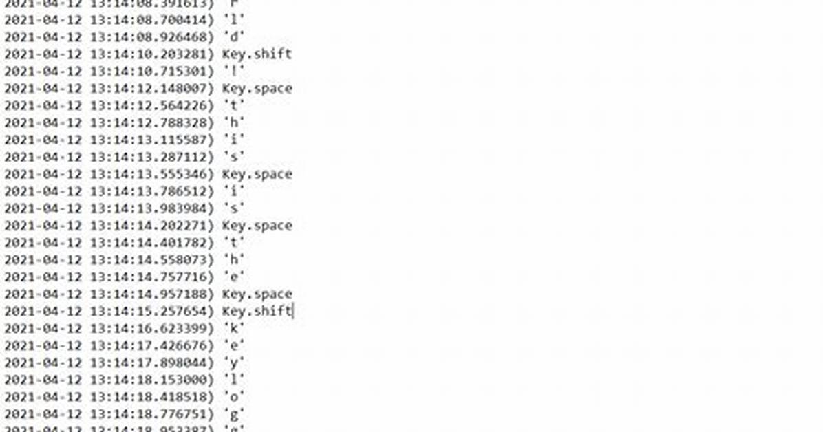 Python/Spy. Keylogger. Ga