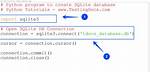 Python Sqlite: Database Is Locked