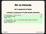 Python Str vs Unicode Types