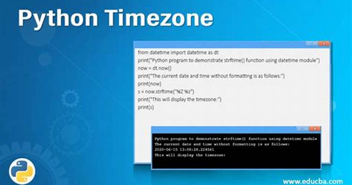 Python Timezone Conversion