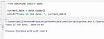 Python Today’s Date