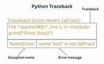 Python Traceback (Most Recent Call Last) [Duplicate]