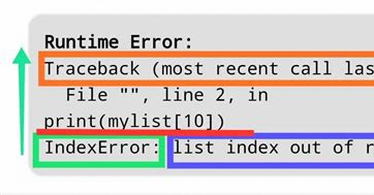 Python Traceback