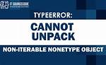 Python Typeerror: Cannot Unpack Non-Iterable Bool Object