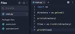 Python: Understanding Os. Listdir() Method