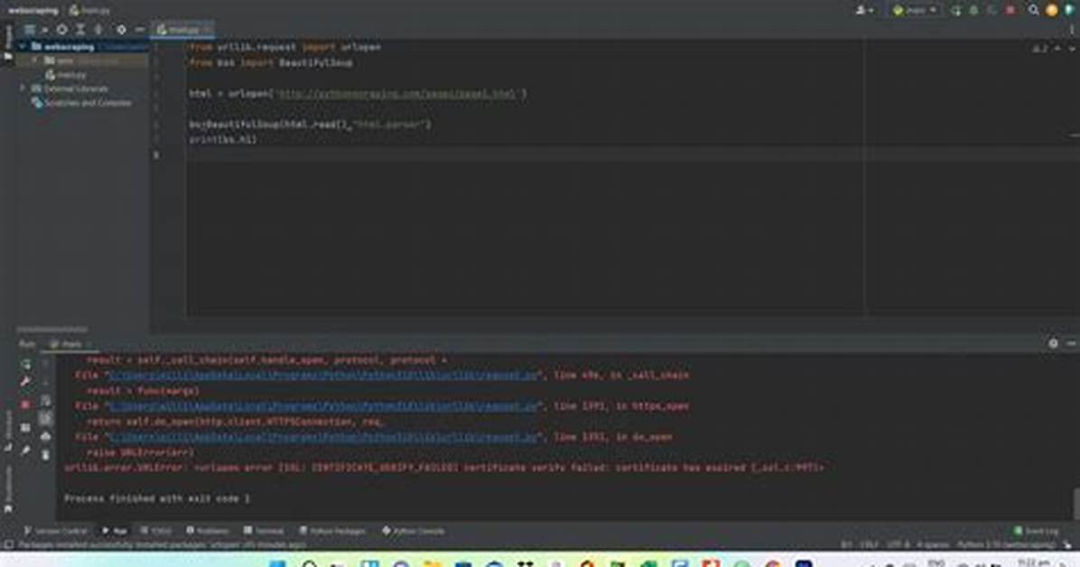 Python Urllib Urlopen Not Working