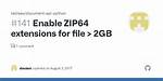 Python Using Zip64 Extensions When Compressing Large Files