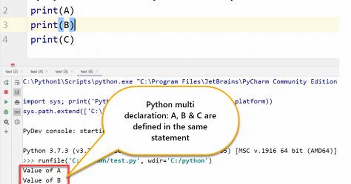 Python Variable Declaration