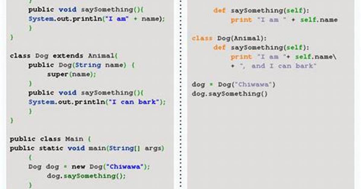 Python vs Java: What’s the Difference?