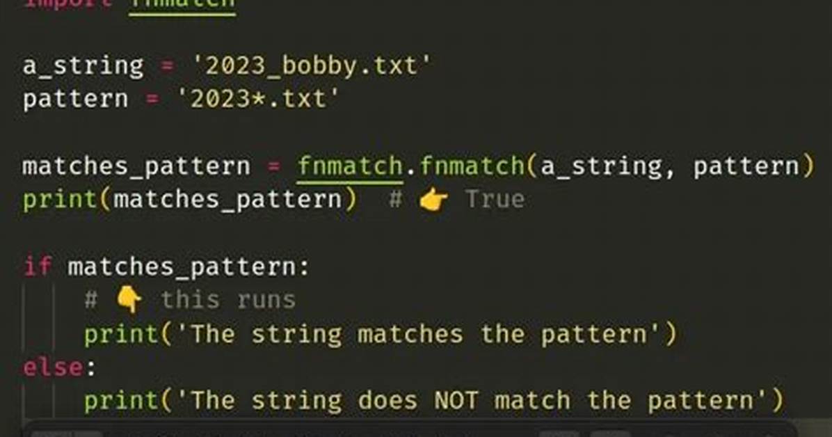 Python Wildcard Search in String