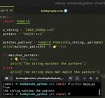 Python Wildcard Search in String