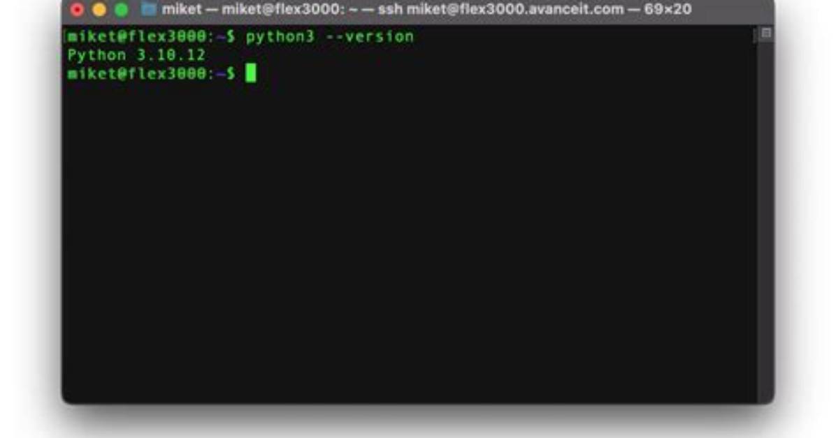 Python3 Command Runs Fine in Terminal but Not in Bash Script
