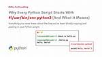 Python3: Why Does __Spec__ Work?
