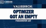 Pytorch Valueerror: Optimizer Got an Empty Parameter List