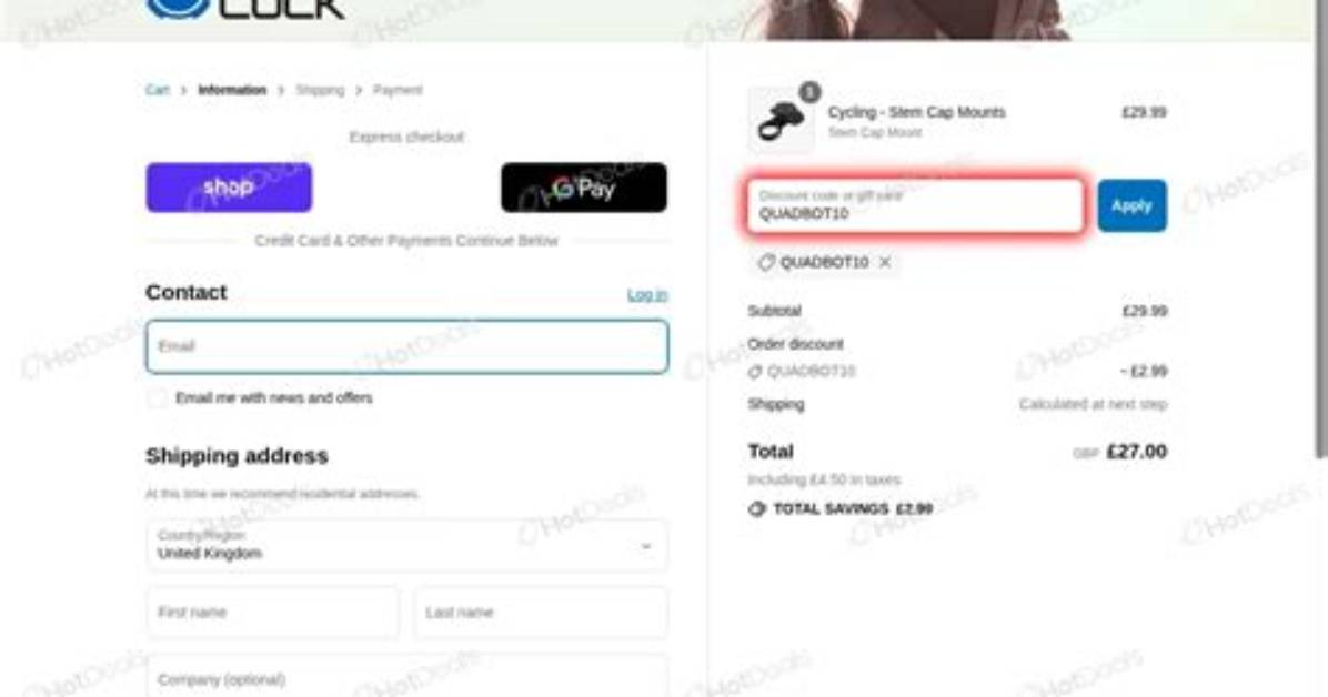 Quad Lock Discount Code, How Do I Get an Offer Code?
