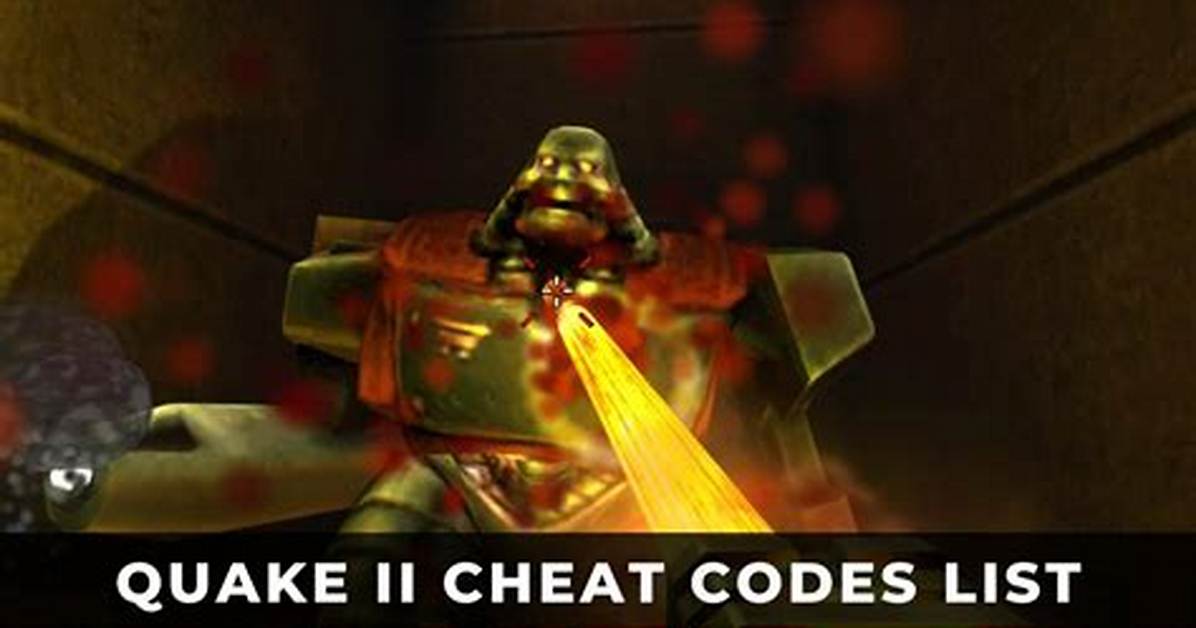 Quake 4 – Cheat Codes & Secrets