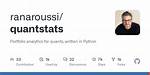 Quantstats (Python Library) Does Not Display Plot