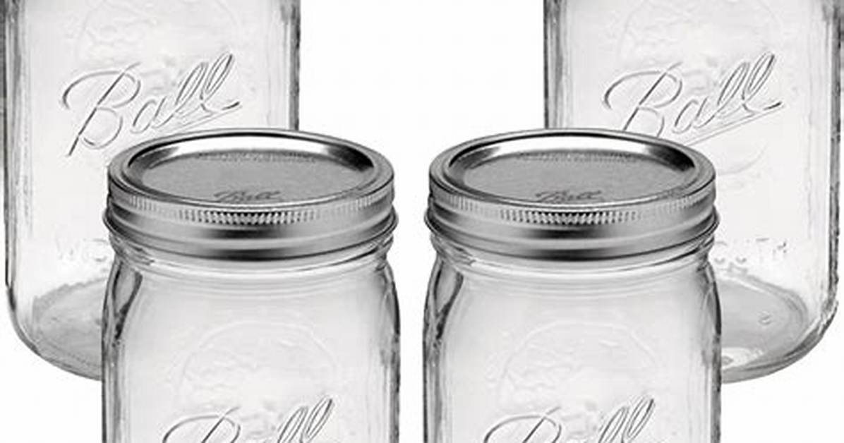 Quart Mason Jar