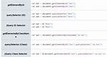 QuerySelector Vs. getElementById [Closed]