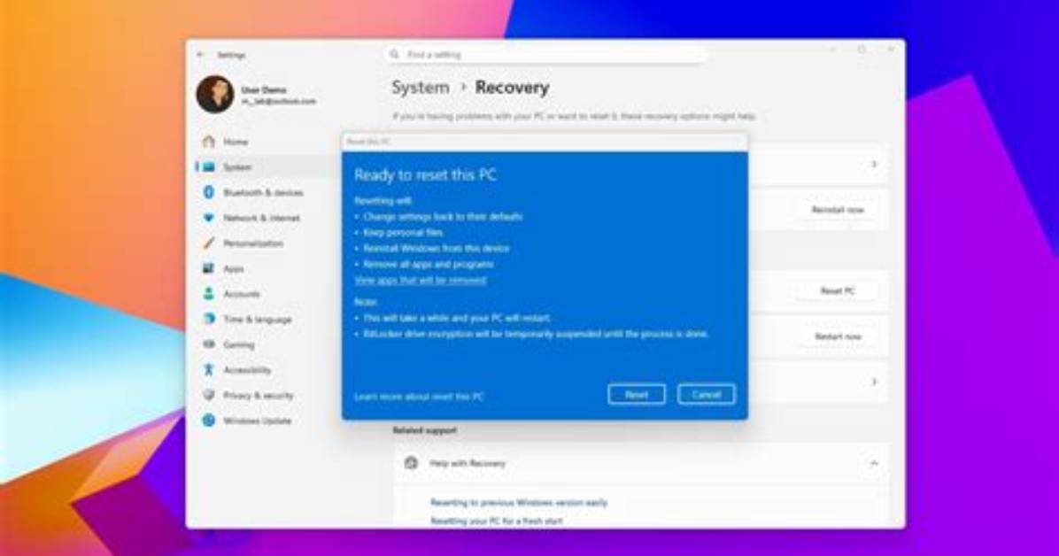Question: Does Windows 10 Reset Remove All Data?