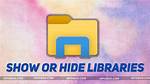 Question: How Do I Hide Libraries in iOS 14?