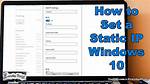 Question: How Do I Set a Static Ip in Linux?