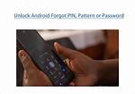 Question: How Do You Unlock Android Device Manager?