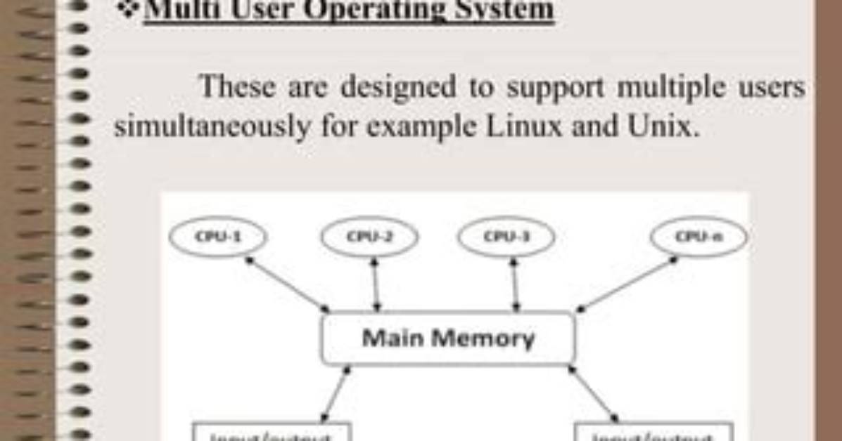 Question: How Linux Is Multi User Operating System?