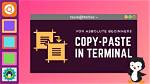 Question: How to Copy Paste in Linux?