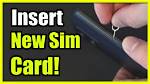 Question: How to Insert Sim Card Android?