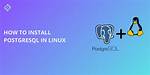 Question: How to Install Postgresql on Linux?