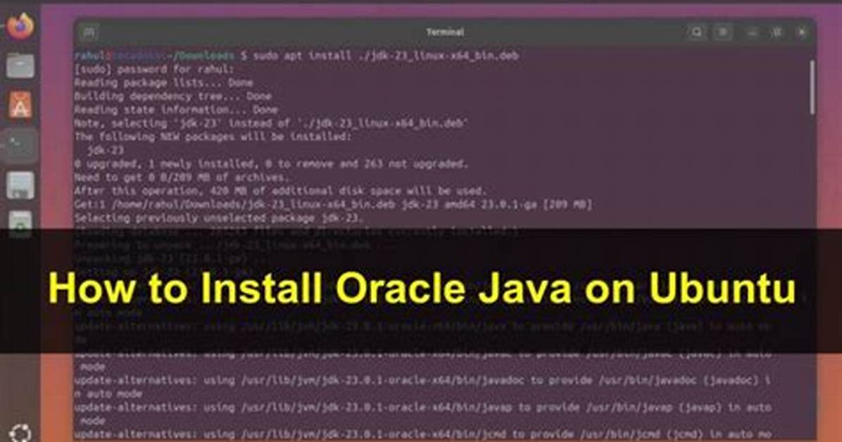 Question: How to Update Java in Ubuntu?