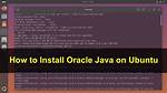Question: How to Update Java in Ubuntu?