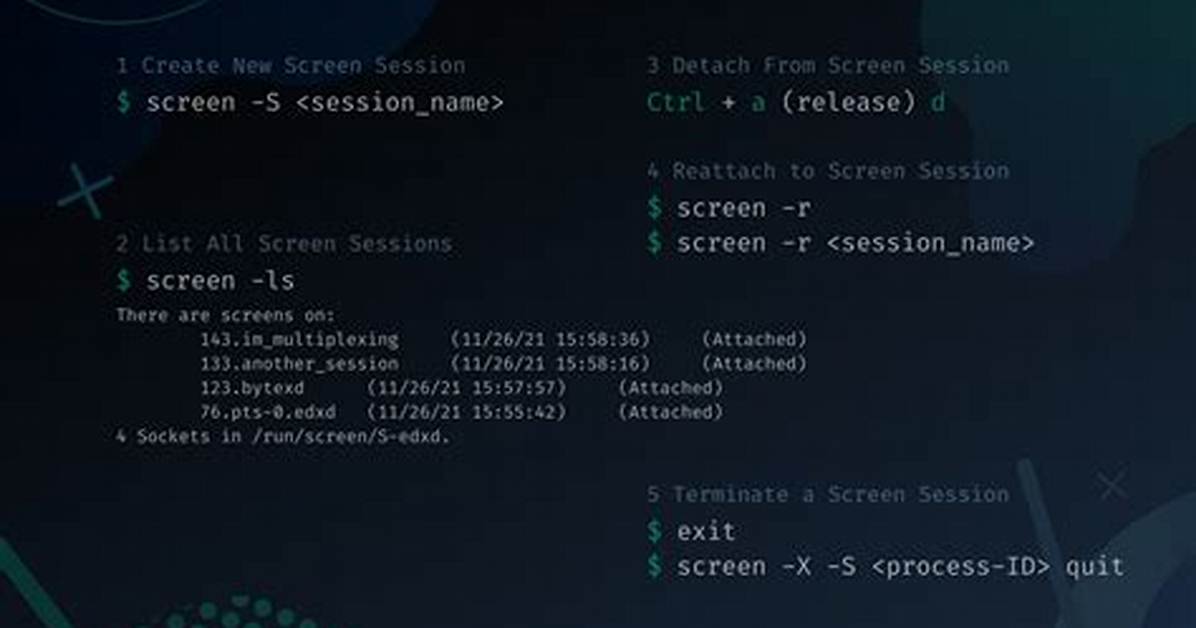 Question: How to Use Screen Linux?