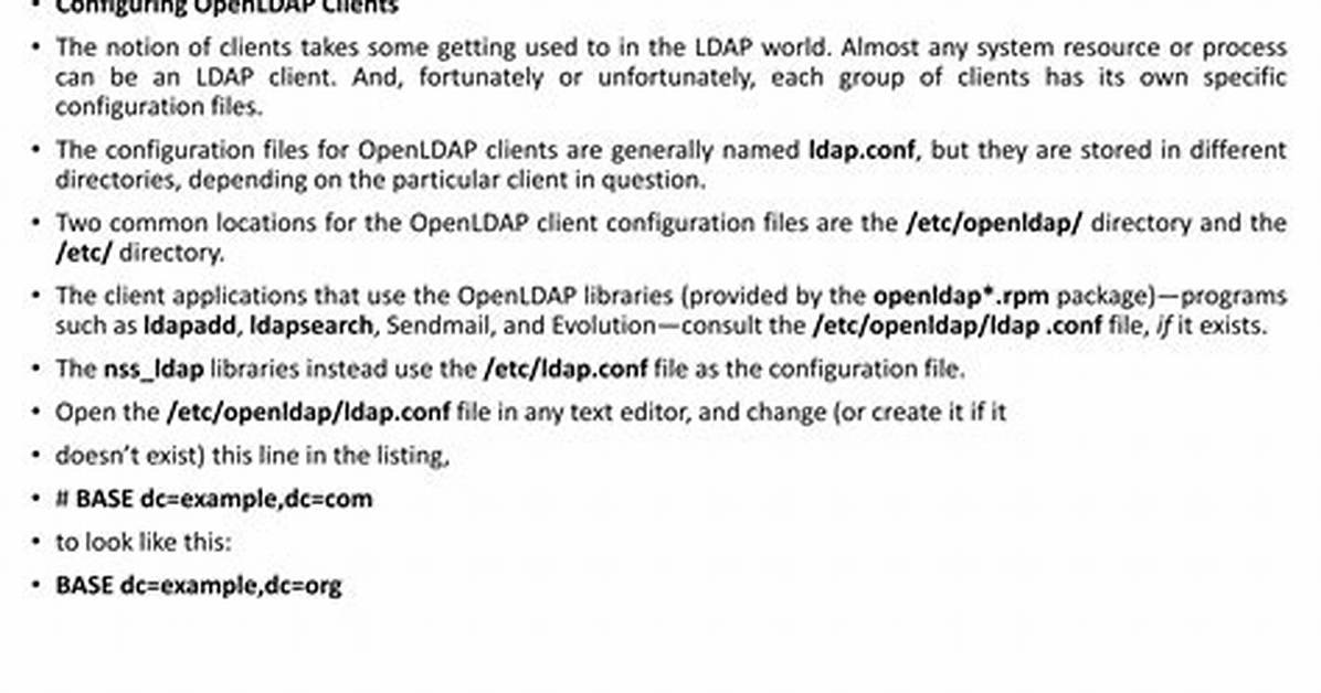 Question: How Use Openldap Linux?