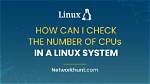 Question: Linux How Many Cpus?