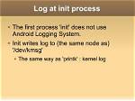 Question: What Init System Does Android Use?