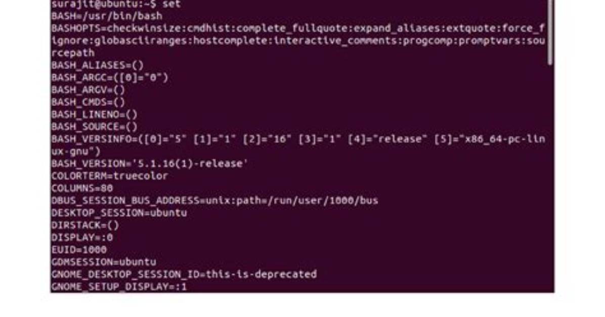 Question: What Is a Variable in Linux?