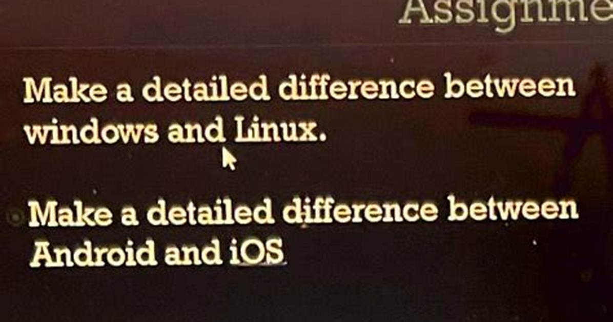 Question: What Is Difference Android and Windows?