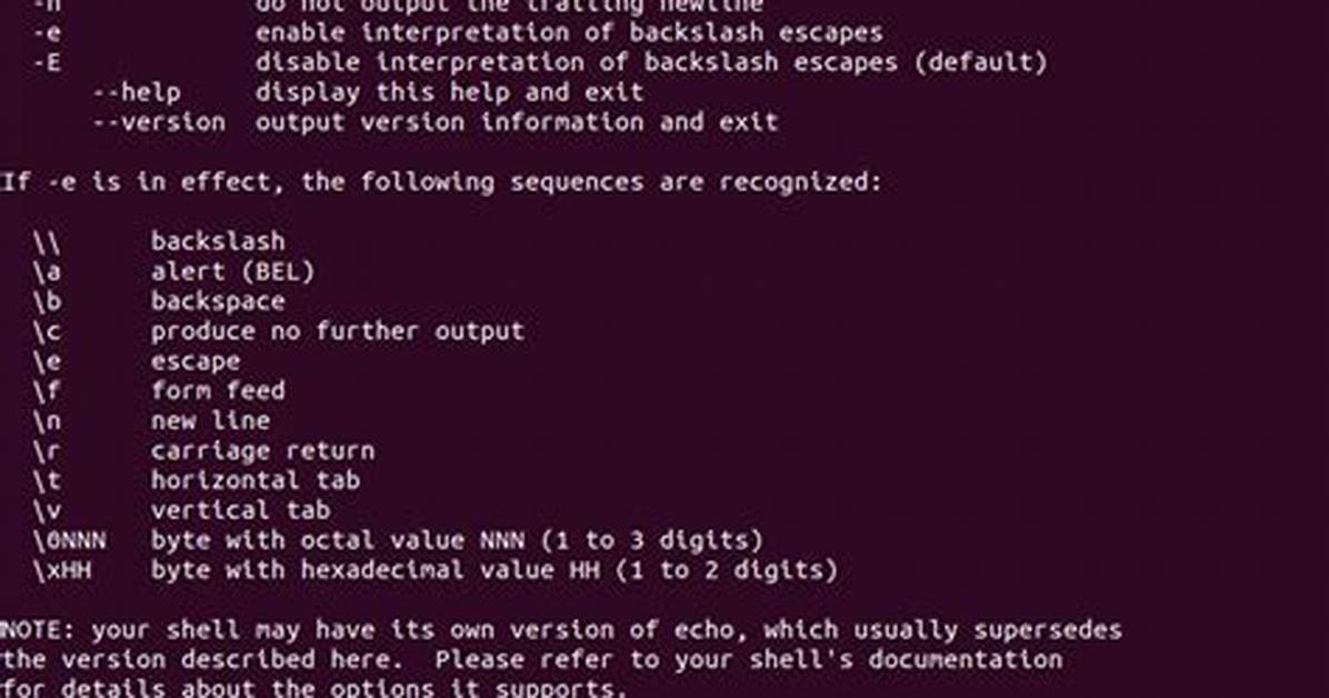 Question: What Is Echo in Linux?