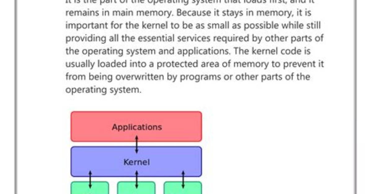 Question: What Is Linux Kernel Used for?