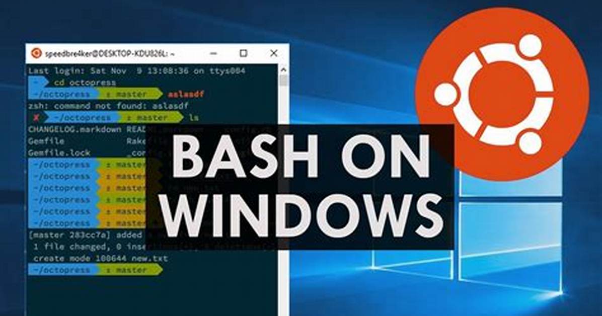 Question: What Is Windows 10 Bash Shell?