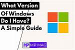 Question: What Version Windows Do I Have?