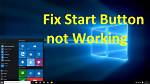 Question: Why Doesn’t the Start Button Work in Windows 10?