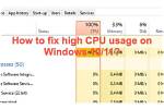 Question: Windows 10 High Cpu Usage When Idle?